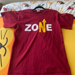 Men’s zone red T-shirt